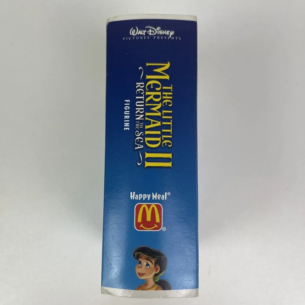 2000 McDonalds Disney Masterpiece Little Mermaid II VHS Box Penguin Happy Meal